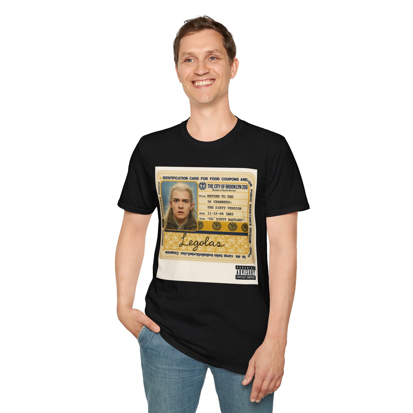 ODB | Legolas ID Card Design, Gift for Fans, Casual Wear, Movie Merchandise, Unisex Apparel