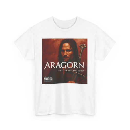 DMX | Aragorn, Casual Graphic Tee, Unisex Cotton T-Shirt, Gift for Geeks, Lord of the Rings Love, Movie Memorabilia