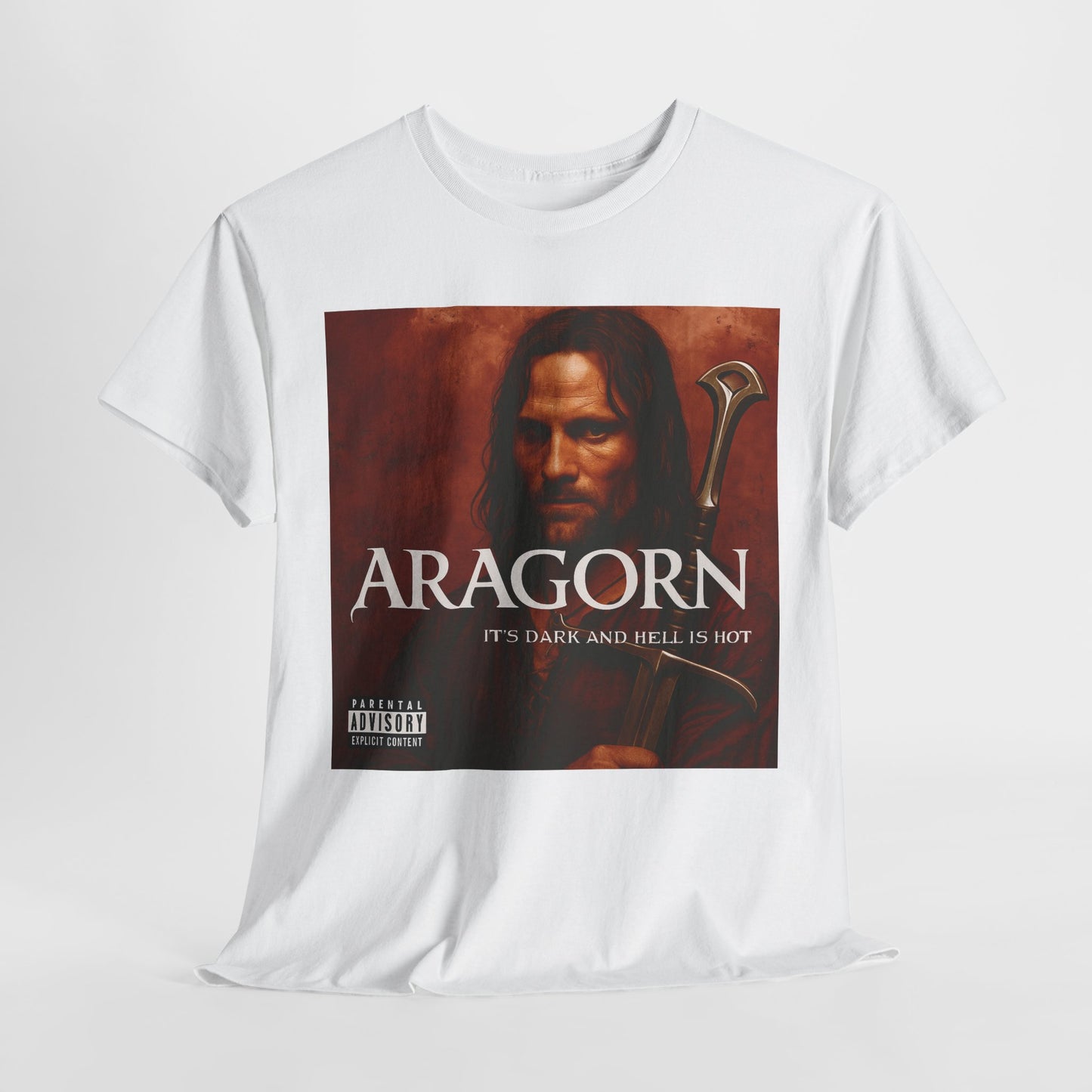 DMX | Aragorn, Casual Graphic Tee, Unisex Cotton T-Shirt, Gift for Geeks, Lord of the Rings Love, Movie Memorabilia