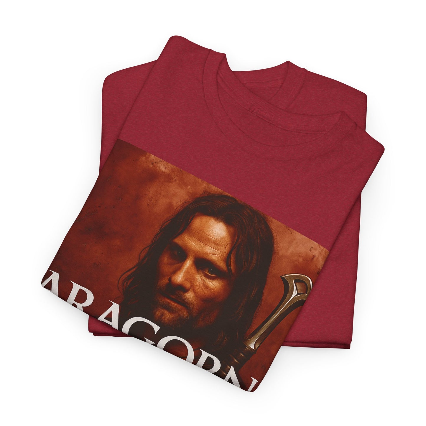 DMX | Aragorn, Casual Graphic Tee, Unisex Cotton T-Shirt, Gift for Geeks, Lord of the Rings Love, Movie Memorabilia