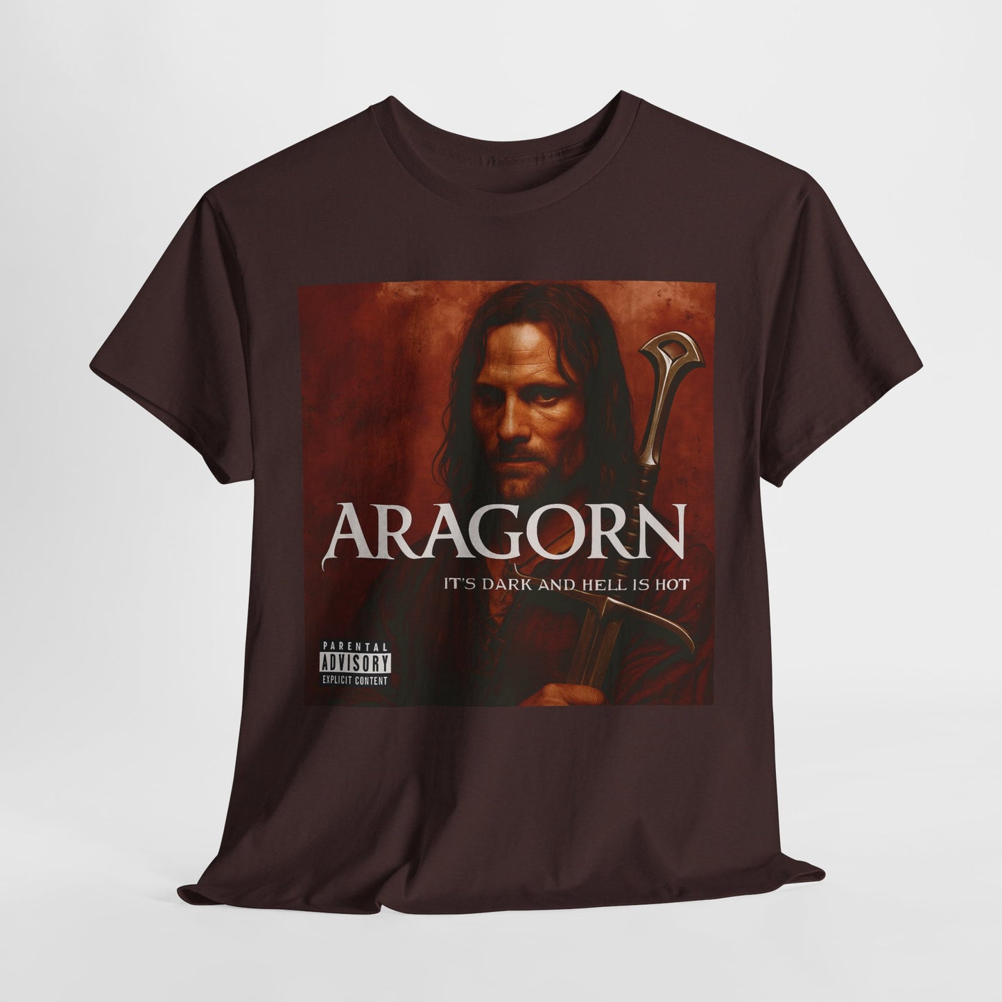DMX | Aragorn, Casual Graphic Tee, Unisex Cotton T-Shirt, Gift for Geeks, Lord of the Rings Love, Movie Memorabilia