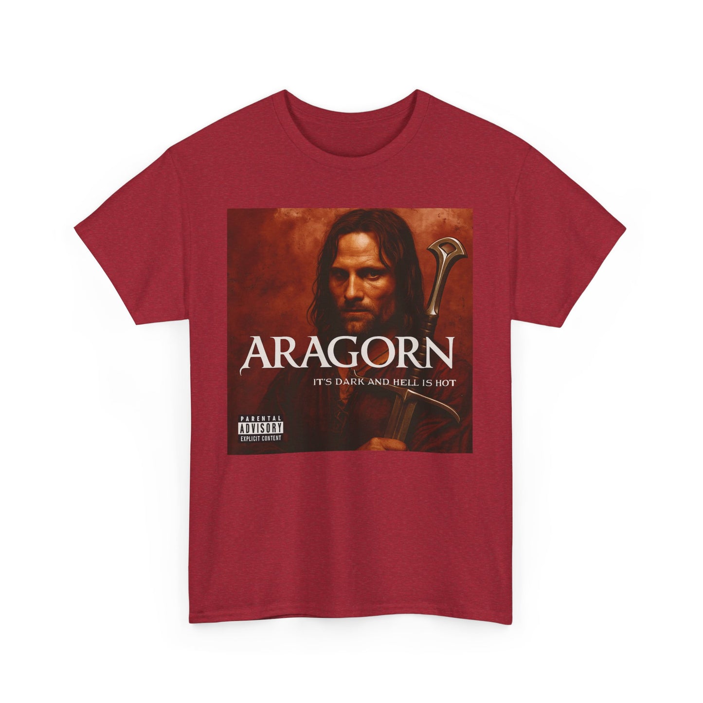 DMX | Aragorn, Casual Graphic Tee, Unisex Cotton T-Shirt, Gift for Geeks, Lord of the Rings Love, Movie Memorabilia