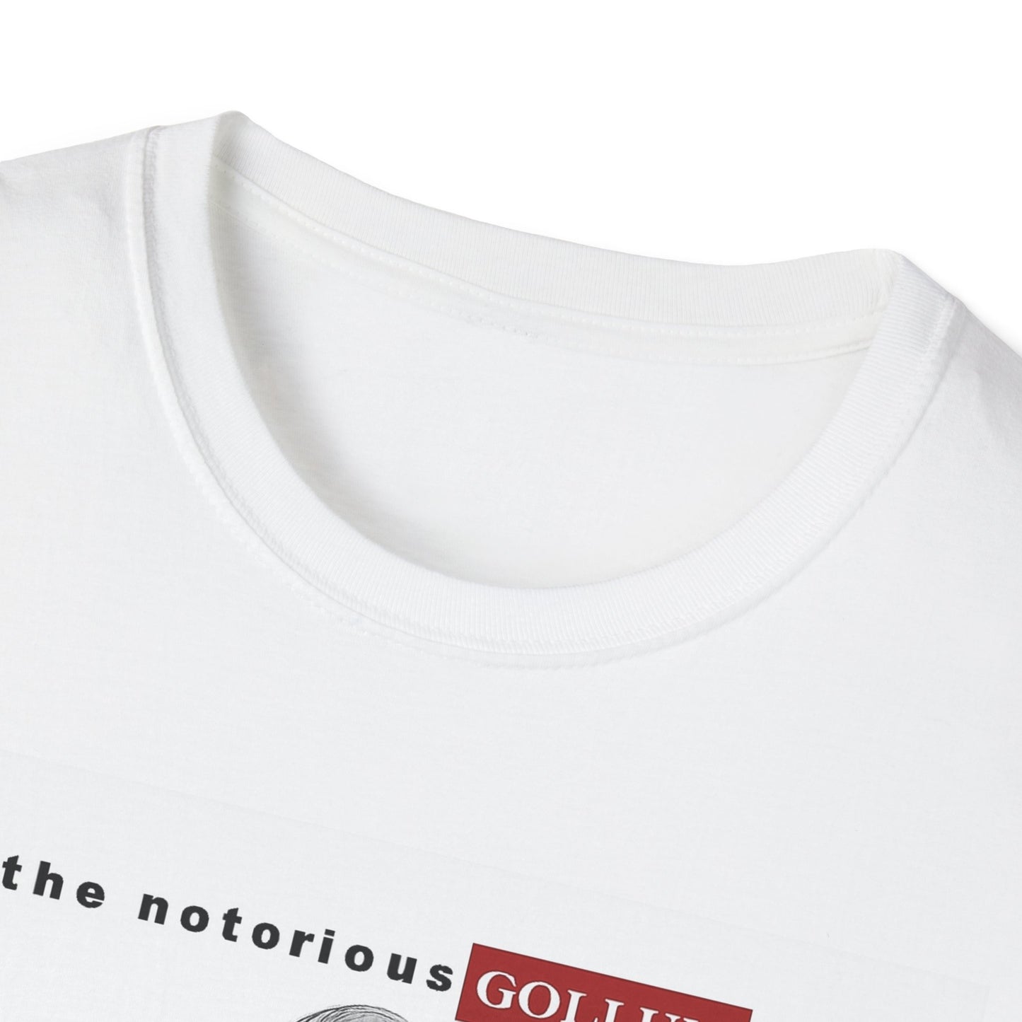 Notorious Gollum Unisex Softstyle T-Shirt, Vintage Graphic Tee, Creative Gift, Streetwear, Casual Style, Halloween Costume