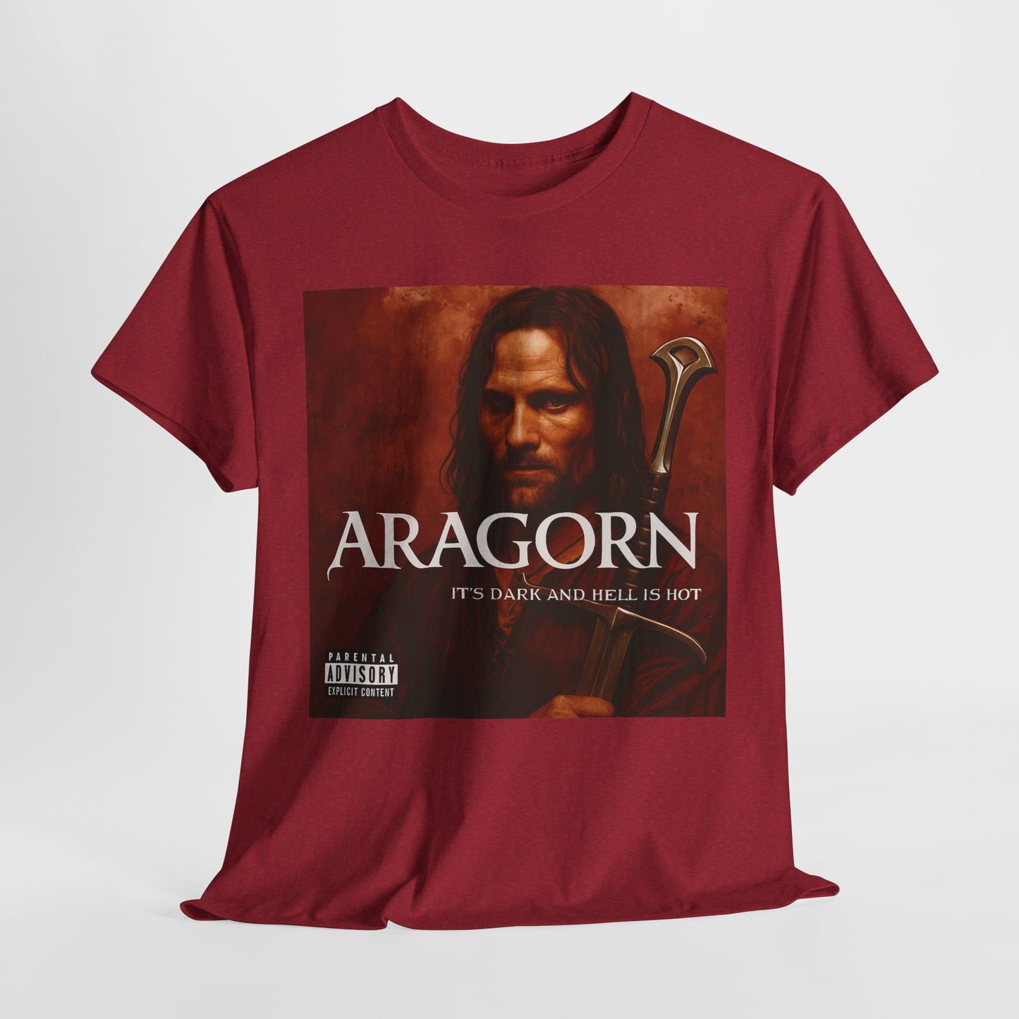 DMX | Aragorn, Casual Graphic Tee, Unisex Cotton T-Shirt, Gift for Geeks, Lord of the Rings Love, Movie Memorabilia