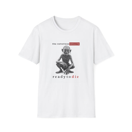 Notorious Gollum Unisex Softstyle T-Shirt, Vintage Graphic Tee, Creative Gift, Streetwear, Casual Style, Halloween Costume