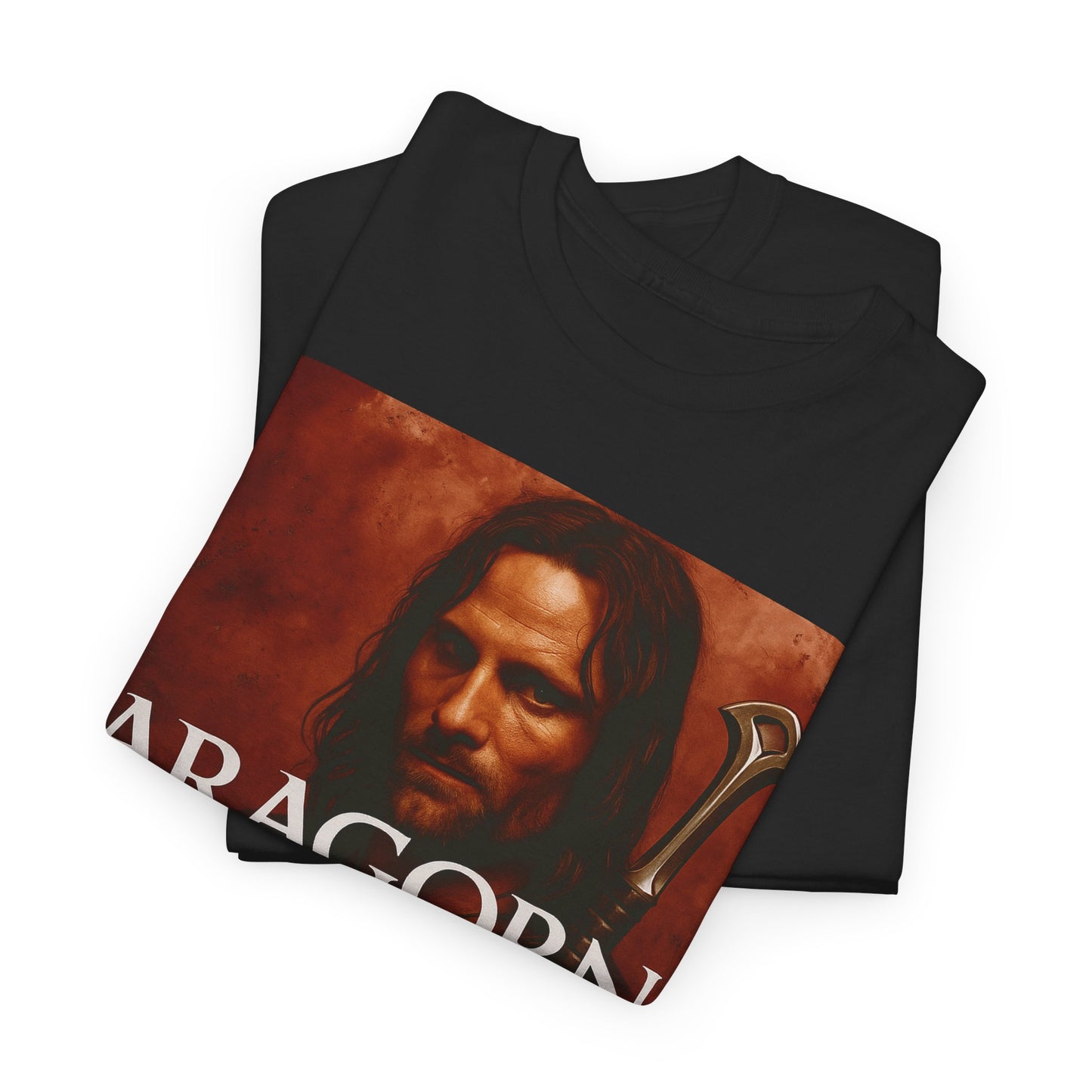 DMX | Aragorn, Casual Graphic Tee, Unisex Cotton T-Shirt, Gift for Geeks, Lord of the Rings Love, Movie Memorabilia