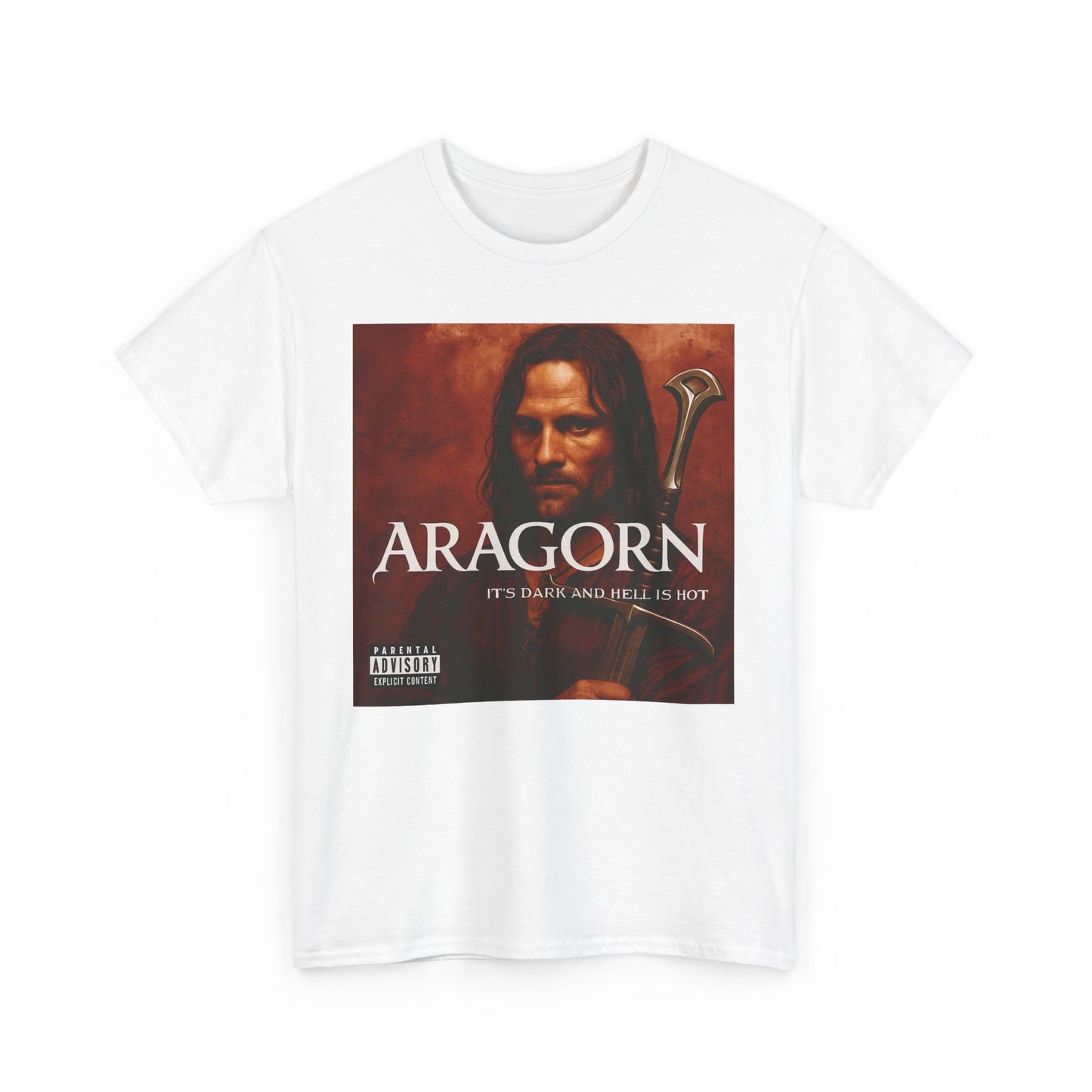DMX | Aragorn, Casual Graphic Tee, Unisex Cotton T-Shirt, Gift for Geeks, Lord of the Rings Love, Movie Memorabilia